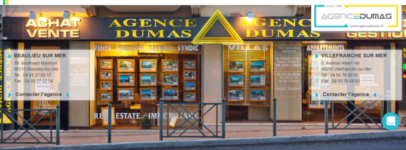 Agence Dumas : tout l’immobilier à Villefranche et Beaulieu