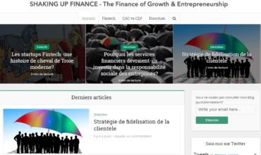 SHAKING UP FINANCE : la plateforme idéale pour des connaissances en finance