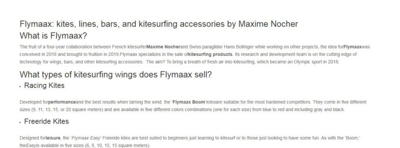 Flymaax, le résultat d’un amour partagé