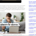 Quelles sont les causes du stress chronique ?