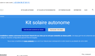 Le kit solaire autonome pour les sites isolés
