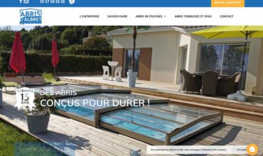 Fabricant d’abris de piscine et de spa en Gironde