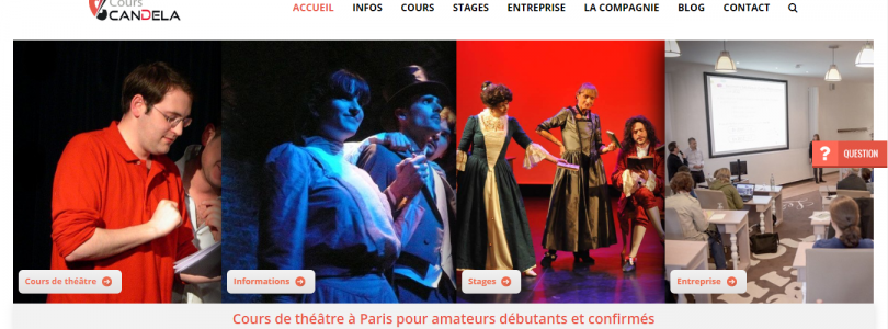 Cours de théâtre à Paris avec Compagnie Candela